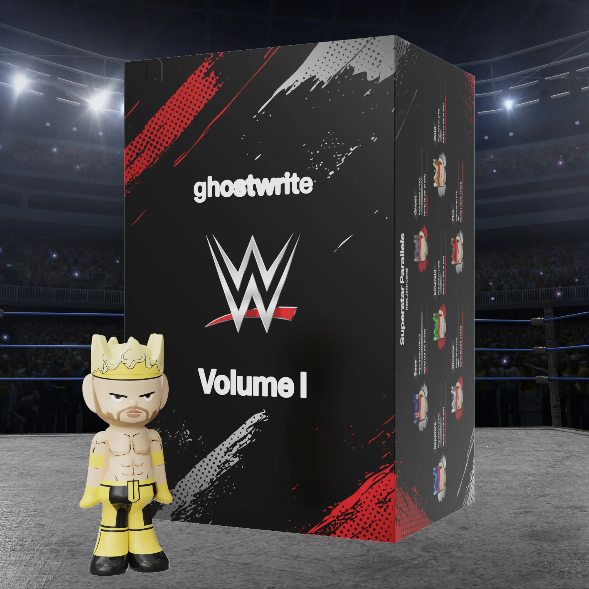 2026 Ghostwrite WWE Volume 1 Blind Box (12Box) Case Personal