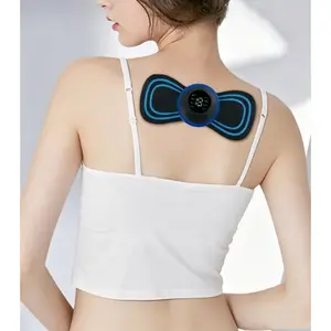 EMS Cervical Spine Massage Patch, Multi-Functional Mini Portable Pocket Muscle Stimulator for Neck & Shoulder, Father's Day Gift