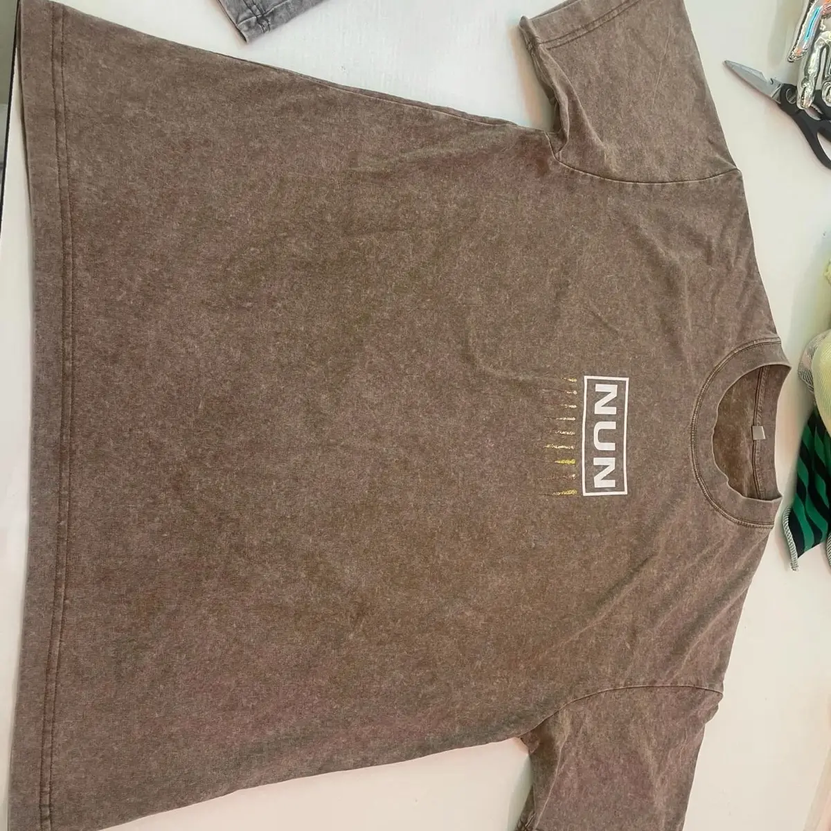 NUN Acid washed t-shirt