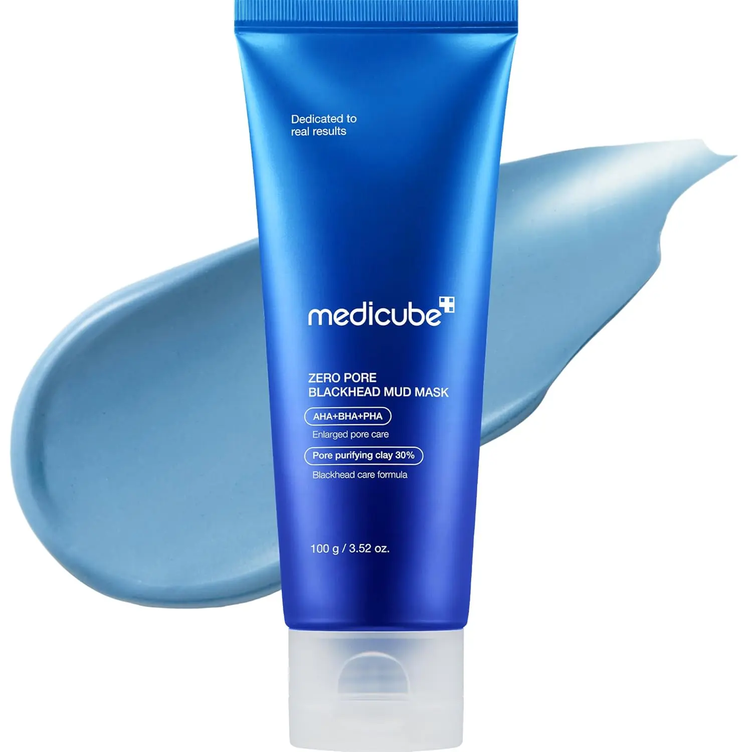 [Official Medicube Partner] Zero Pore Blackhead Mud  Mud Facial Mask, Cooling, Pore Tightening with AHA, BHA, PHA, and Pore-Purifying Clay
