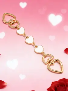 Valentine's Day simple gold moon chain pendant, bag chain accessories, Bag Charms, fashion and creative niche accessories, bag chain extension chain, exquisite and small versatile bag accessories small commodities