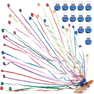 12Pack Colorful No Mess Confetti Poppers Streamers Party Poppers for Birthday Wedding Celebrations School Opening Graduation Retirement Party