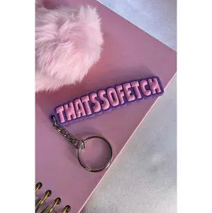 Rowan Keychain - Purple/Pink