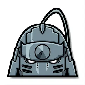 Metal Alchemist Vinyl Peeker Sticker