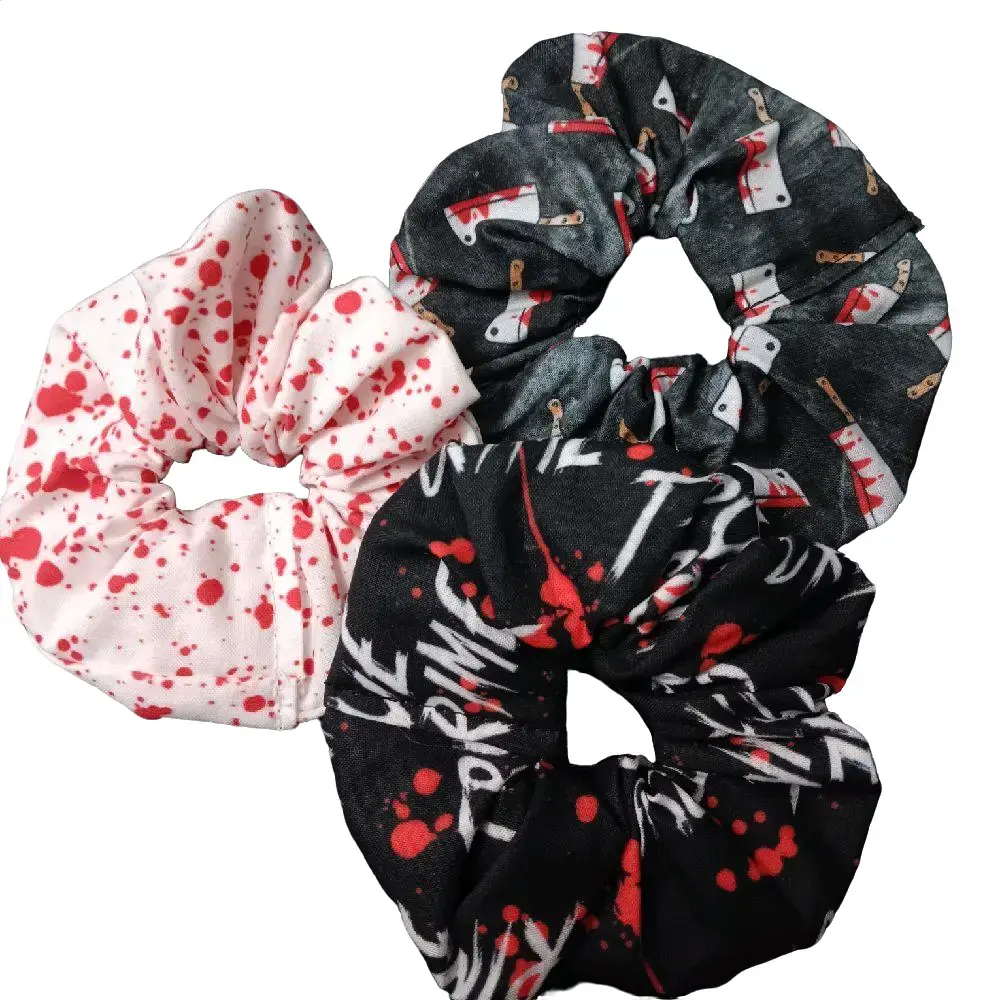 True Crime Scrunchies - Set of 3 Hair Accessories