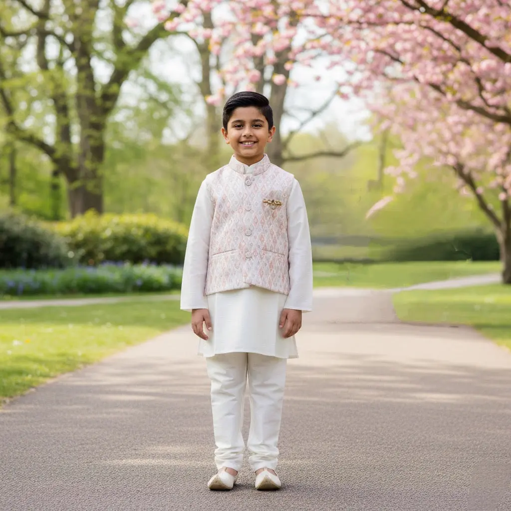 Waitcoat Kurta 3 Piece Set