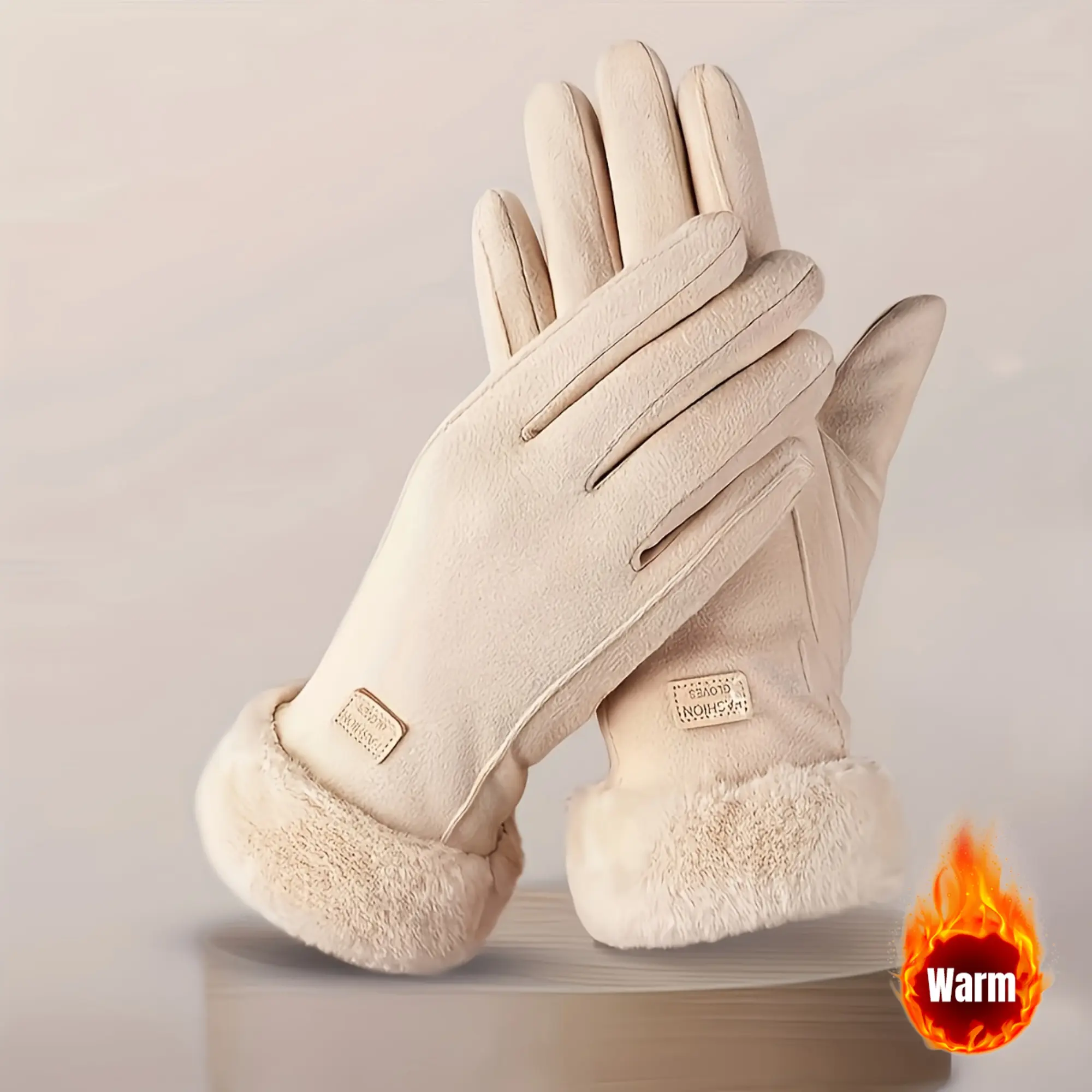 Women's Cold-Hardy Insulating All-Weather Adjustable Windproof Touchscreen Gloves, Thermal Soft Fleece-Lined Winter Gloves with Secure Wrist Strap, Ideal for Outdoor Cycling & Hiking (Multiple Colors), Adjustable Women's Gloves, All-Weather Women's Gloves