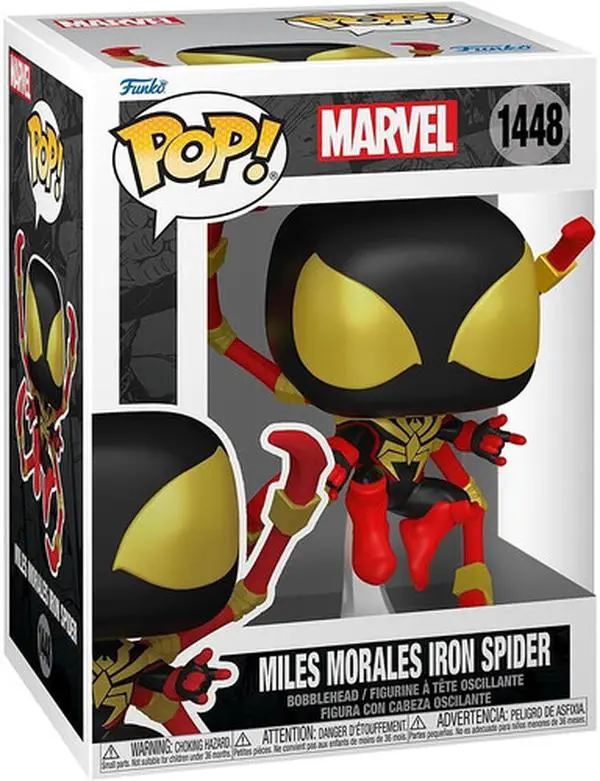 Funko POP! MARVEL: Spider-Man Comics- Miles Iron Spider (Styles May Vary)  [COLLECTIBLES] Vinyl figurine/statue