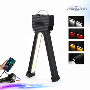 Fitness Selfie Light, Posing Light | 7 Speed Dimmer | Magnetic Base Work Light and 180° Folding Hook | USB Rechargeable,Led lights bedroom survival supply Dimmable Studio Video Lighting survival supplies