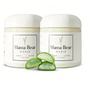 Mama Bear Oasis Nerve Lotion 4 oz 120 mL Moisturizing Formula with Magnesium Chloride & Pure Natural Ingredients for Foot & Leg Comfort Care Gentle Moisture Support Body Lotion Magic All-Day Wear neuropathy cream - Cosmetic fragrance  free  body