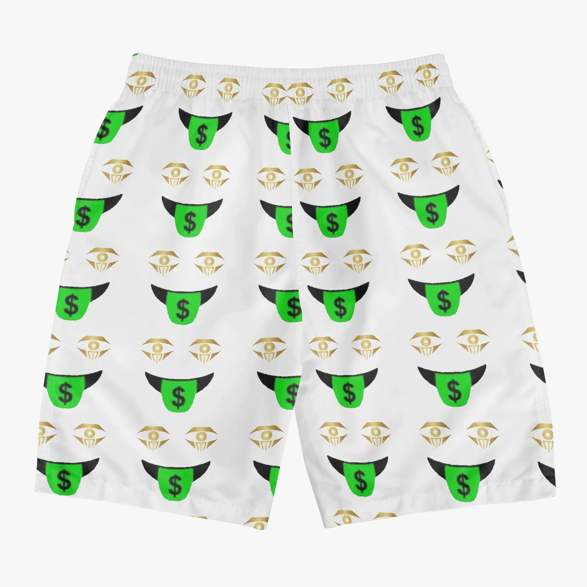 Trap star white board shorts