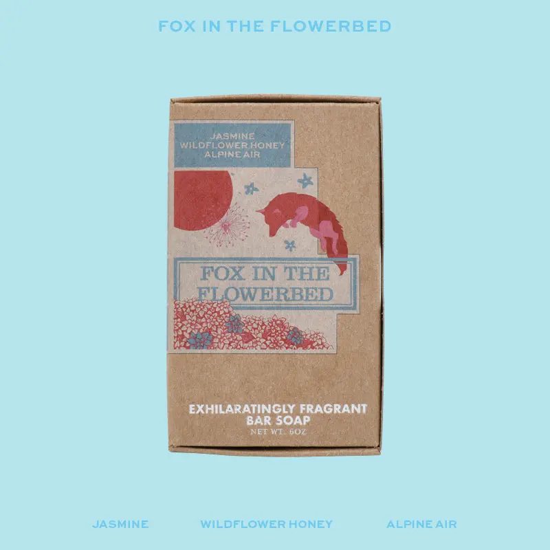 FOX IN THE FLOWERBED - SOAP