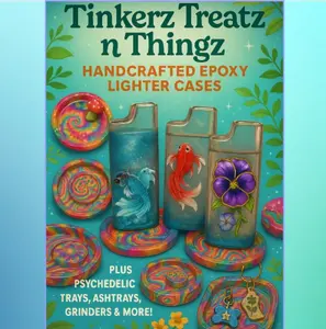 handcrafted epoxy lighter case