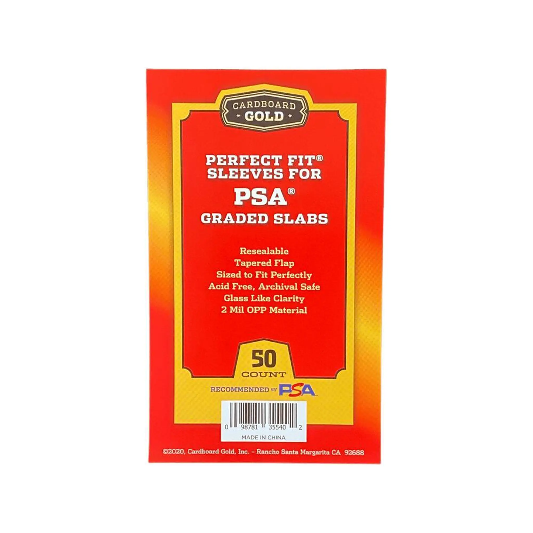 Perfect Fit Sleeves for PSA Graded Slabs Perfect Fit Sleeves for PSA Graded Slabs