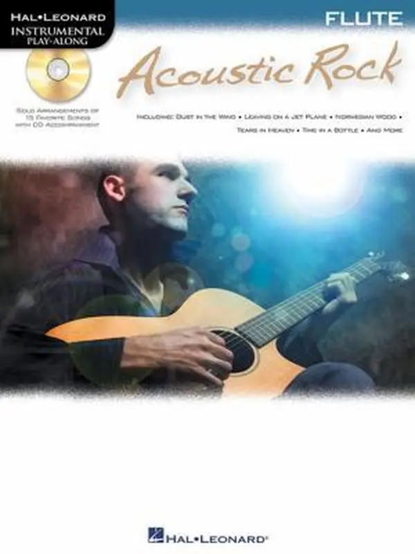 USED-Acoustic Rock: Instrumental Play-Along for Flute (Hal Leonard Instrumental Play-along) by Hal Leonard Corp. (Paperback)