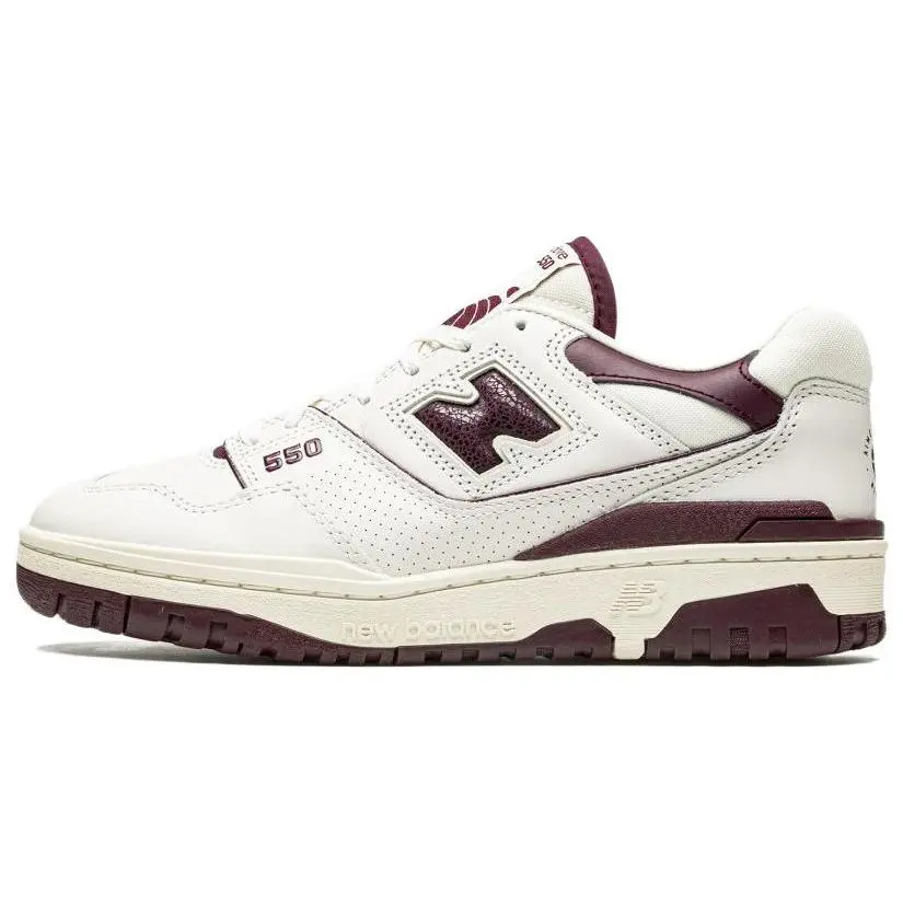 New Balance Aim Leon Dore X 550 Purple' Retro Cushioned Durable Low Top Basketball Shoes Unisex BB550AR1