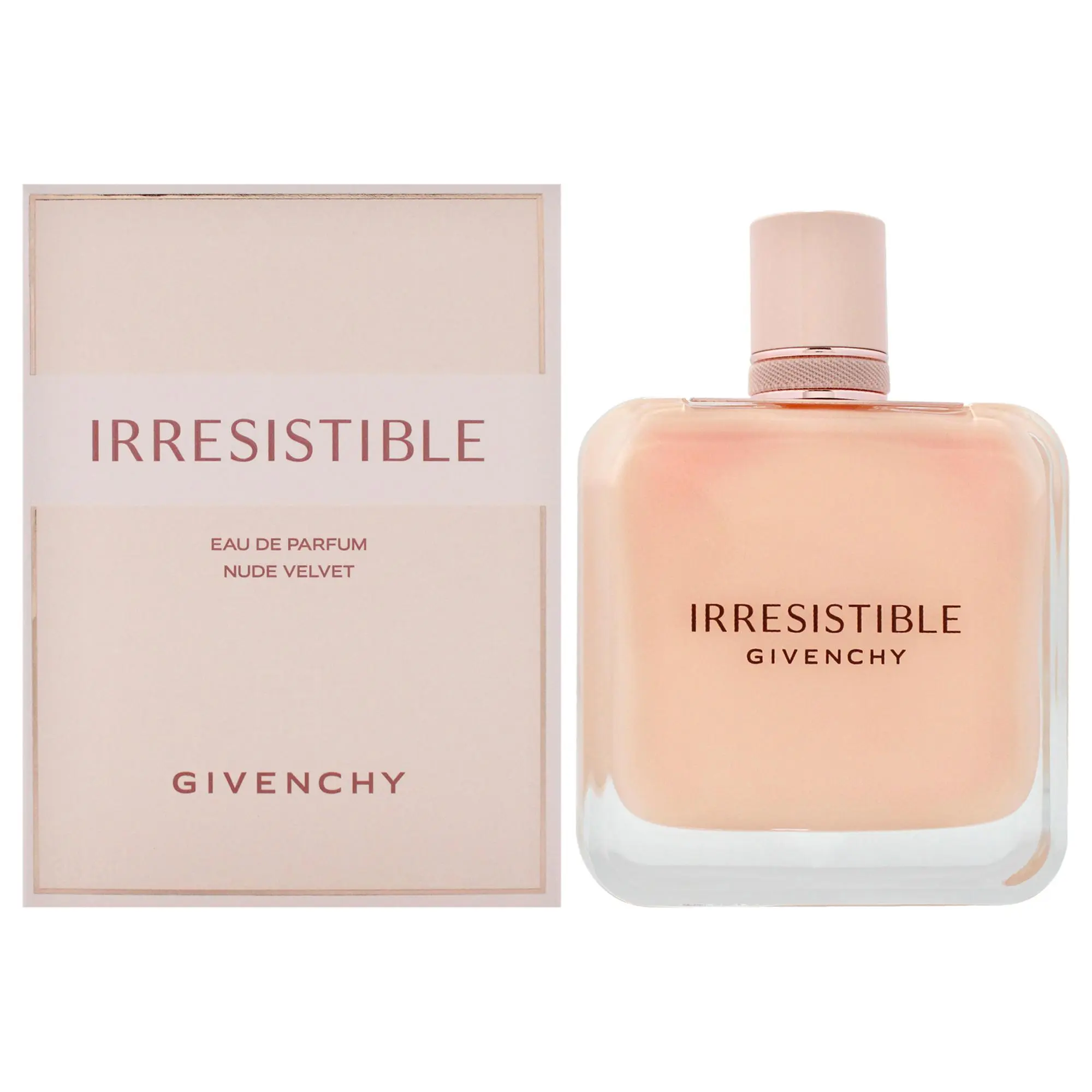 Women's Givenchy Irresistible Nude Velvet Luxurious EDP Spray - 2.7oz Long-Lasting Fragrance, Refined Aura, Single Bottle