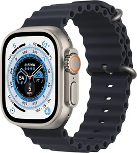 Refurbished Apple Watch Series Ultra with Midnight Ocean Band - GPS + Cellular (1 Year Warranty) Excellent Condition