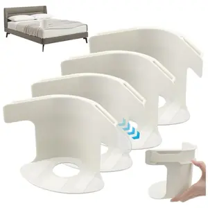 Bed Lock Sheet Holders ，Bed Sheet Holder Straps Fits Any Size Mattress Keeping The Sheets Firm ，Easy Installation Sheet Clips, Stay (4pcs) Bed Sheet Grippers