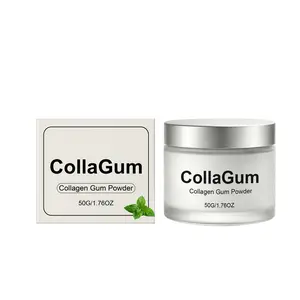AMZ Collagen Tooth Powder, Gentle Cleansing for Surface Stains, Smooth Texture Daily Fresh Oral Care