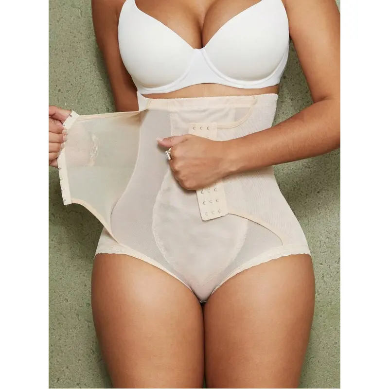 Women's Seamless Basic Everyday Shapewear - 1pc Waist Trainer Panty Briefs with Tummy Control Fabric, Minimalist