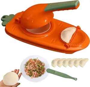 2‑in‑1 Manual Dough Press – Dumpling, Empanada & Pastry Maker