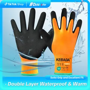 Kebada T1 Waterproof Winter Work Gloves for Men, Insulated Work Gloves for Men Cold Weather, Freezer Gloves outdoorfun