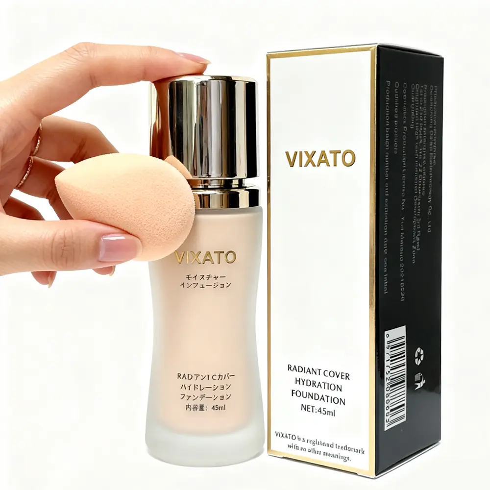 Concealer Foundation Hybrid - Full Coverage Matte Longwear Foundation, Flawless Concealer, Sweat-Proof Non-Comedogenic Liquid Makeup for Acne-Prone Skin, All Day Coverage