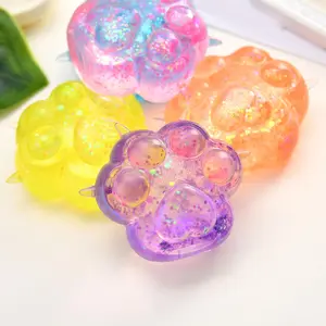Dumpling Squishy Cat Claw Pinch Music Aurora Maltose Pinch Music Stress Relief Toy Slow Rebound Random Color Squish Dumplings