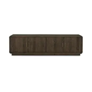 Monterey Media Cabinet Aged Brown