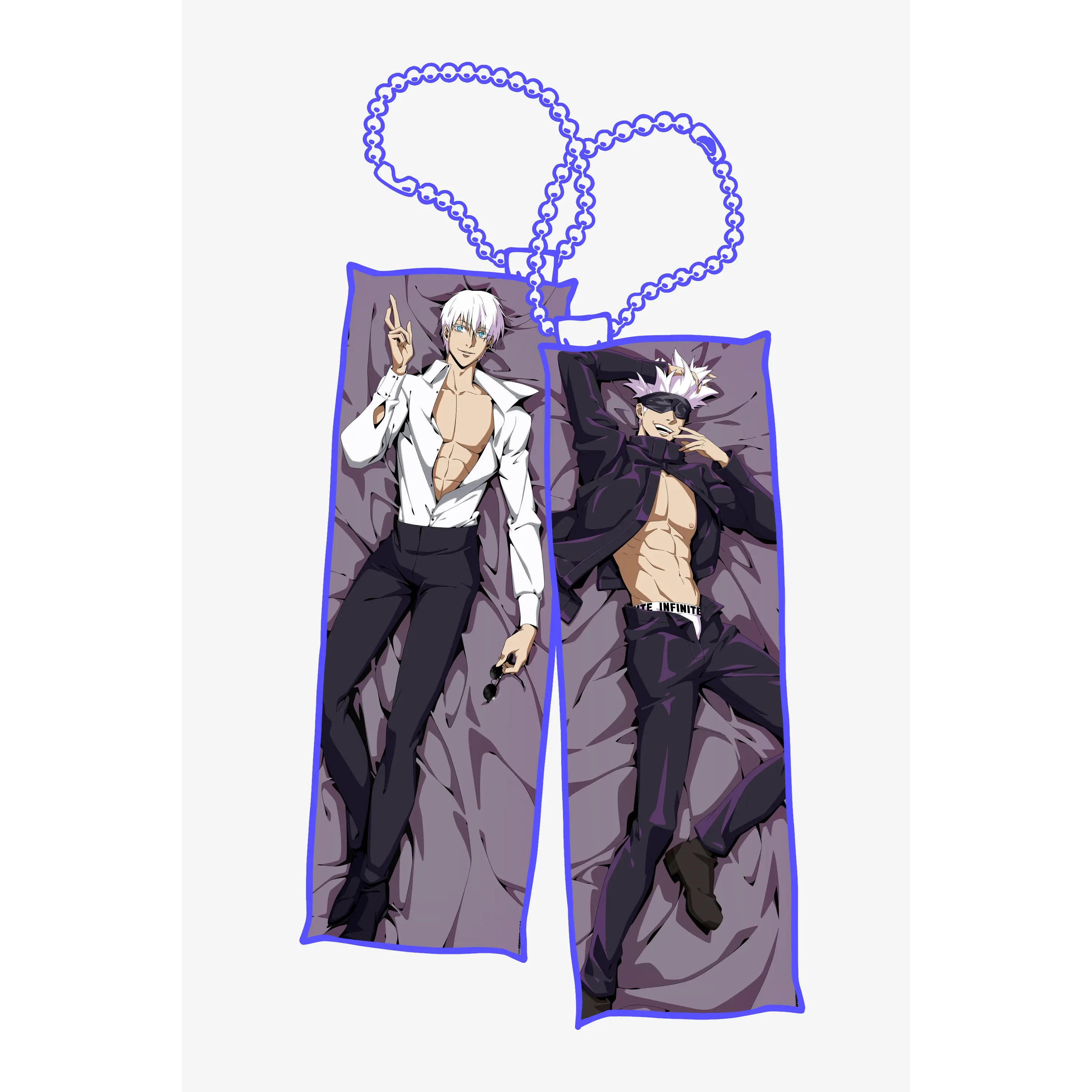 GOJO (Jujutsu Kaisen) DAKIMAKURA-KEYCHAIN