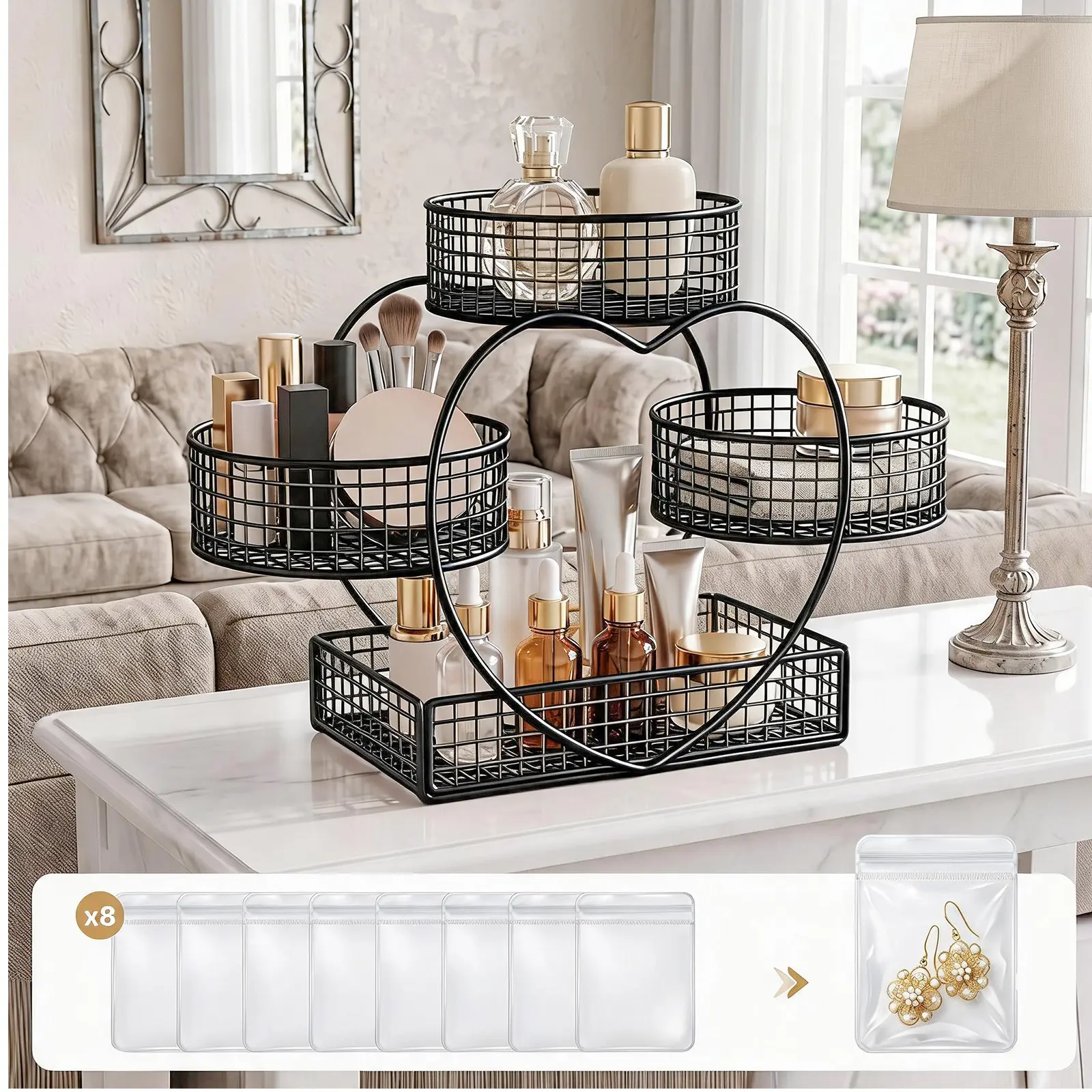 With storage bags