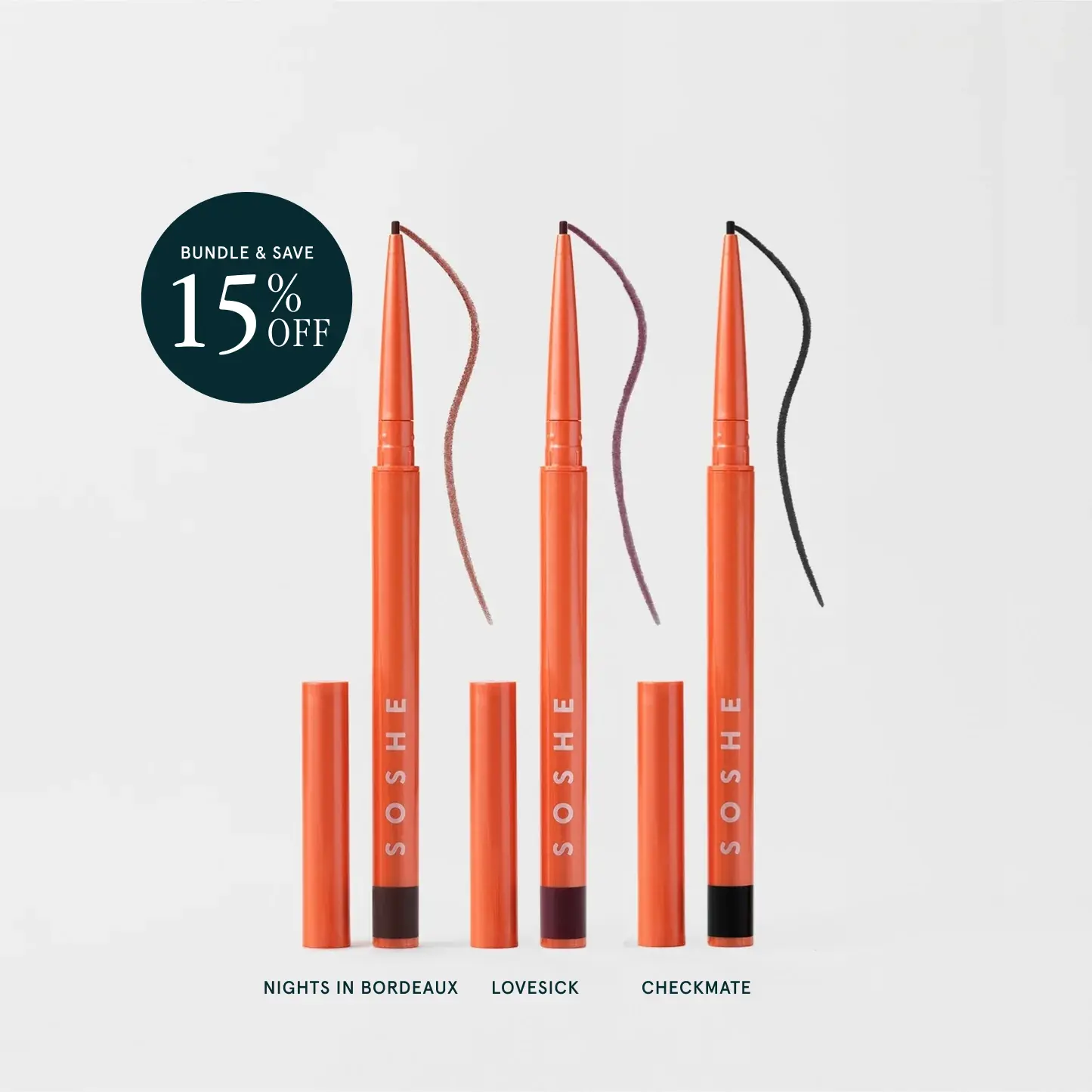SOSHE Beauty Waterproof Precision Eyeliner - Ultra Soft Gel Formula, Long Lasting, Smudge Proof, Micro Precise 1.5MM Tip, True Black