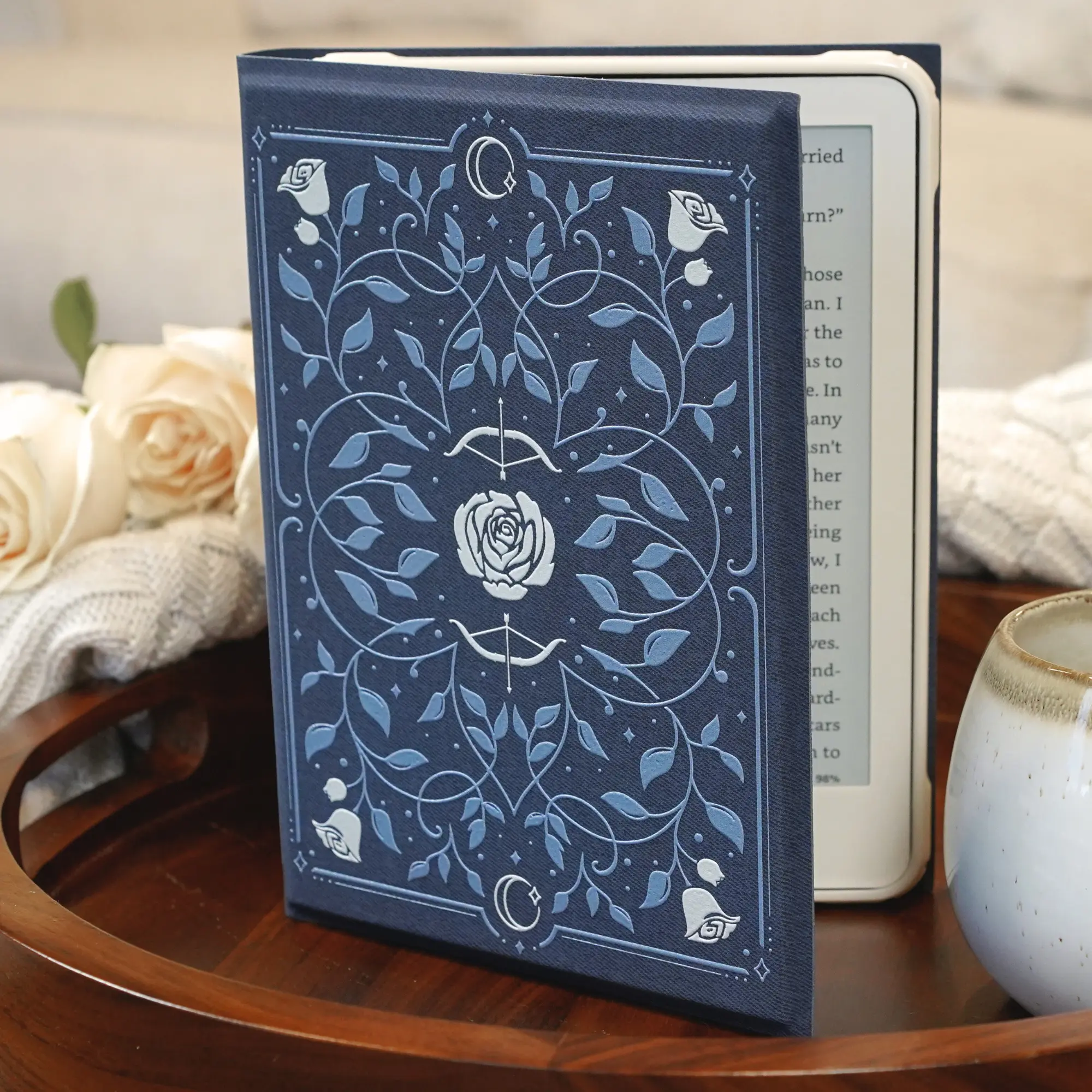 Bookish Kindle Case: A Secret Court of Starlight | For Kindle Basic, Paperwhite, & Colorsoft with MagSafe Compatibile Magnetic Shell & Built-In Stand