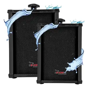 5Core Outdoor Speakers Stereo In Wall 100W Peak Passive Home Audio System Sound Box