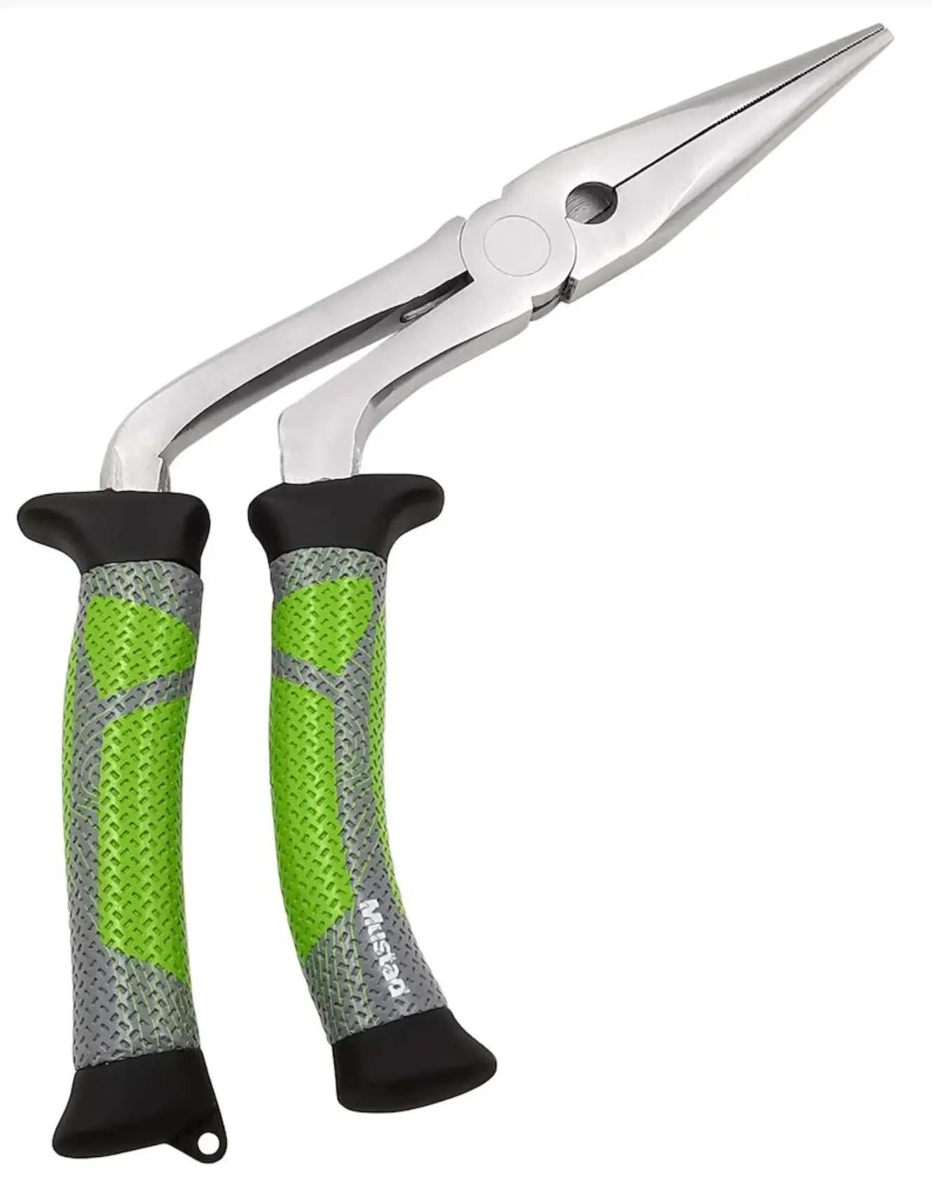 11-Inch Ergo Grip 420-Grade Stainless Steel Pliers - Corrosion-Resistant Fishing Hand Tool for Anglers with Golf-Style Handles & Hook Removal Function