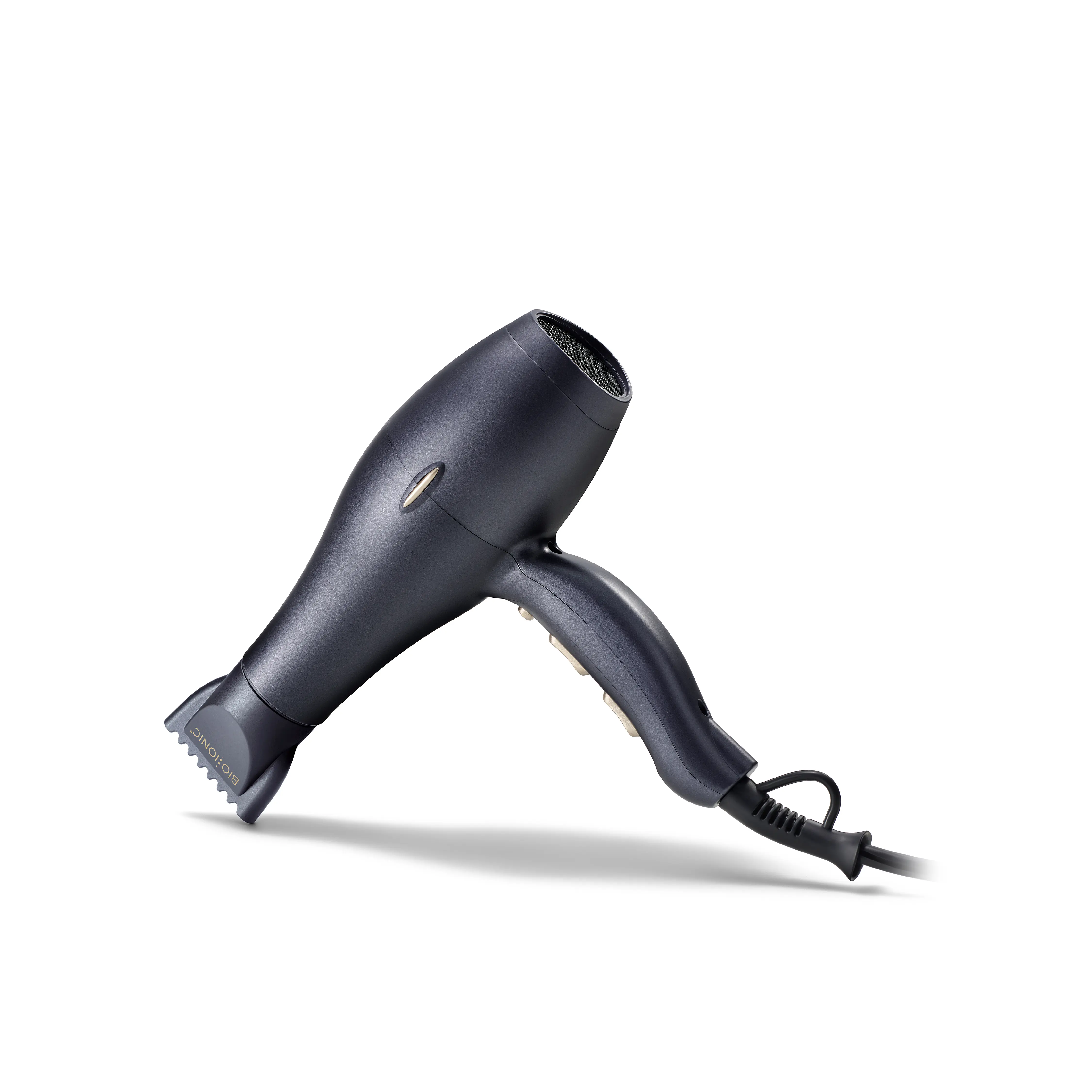 BIO IONIC OFFICIAL: GoldPro Speed Dryer - Everyday High Power Lightweight Hair Dryer for Fast-Drying Smooth Styling, Easy To Use & Reliable, with Adjustable Heat & Speed, For All Hair Types