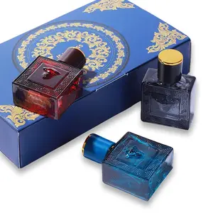 3-Piece Men's Fragrance Cift Set:Ocean Breeze, Cedarwood & Amber Eau De Toilette, 3Oml Portable Perfume Bottles for Travel