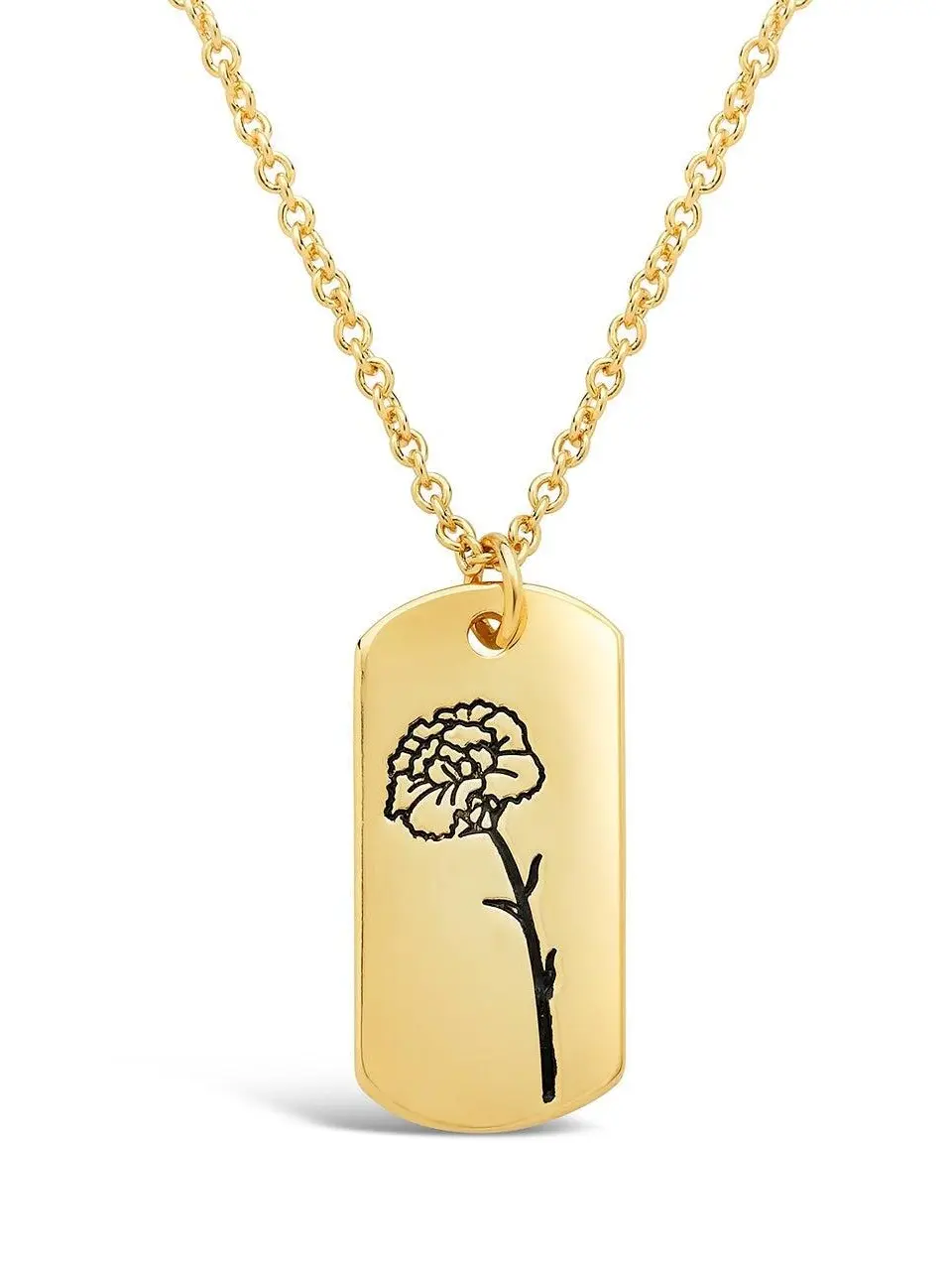 Birth Flower Pendant