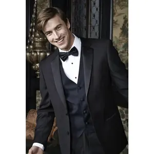Barcelona Black Tuxedo Jacket Notch Separates
