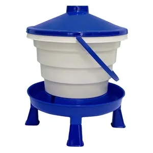 Elevated Bucket Drinker with Legs for Chickens, Ducks & Game Birds