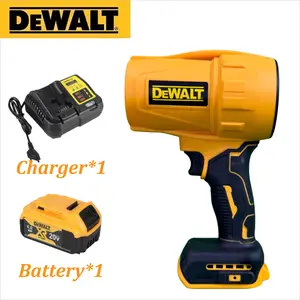 DEWALT DCBL722 Brushless Cordless Blower 20V 450 CFM High Power Air Blower for Yard Workshop Car Drying