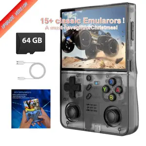 Christmas gift for gaming fans, Handheld gaming console, Rechargeable Portable Console, R40XXPro Max Handheld, Dual Joystick + Online Function, 4.2 Inch IPS OCA Full Lamination HD MIPI Screen, WiFi Online Multiplayer, Remote Upgrade, Retro Arcade Style
