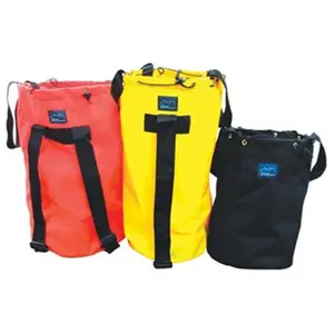 212 MAIN Classic Rope Bag - Large Orange, Double Stitch, Grommet Hole, Cordura Nylon, Rope Storage for Sports & Outdoor Fishing