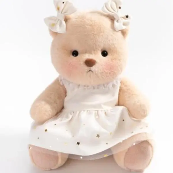 Getahug Star Moon Tulle Dress Bear | Summer Handmade Jointed Teddy Bear Stuffed Animal Gift