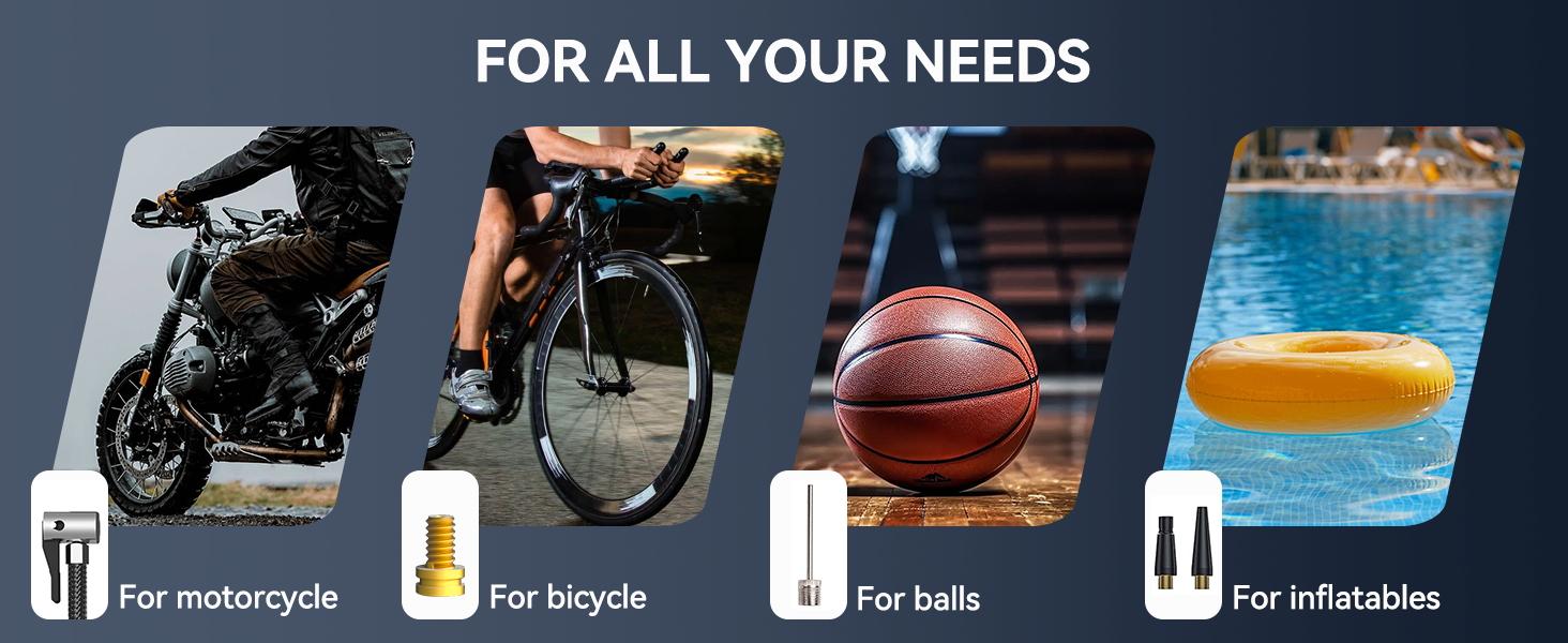 Jump Starter with Air Compressor, 5000A 150PSI Car Battery Jump Starter (8.5 Gas/7.0L Diesel), 12V Jump Box Car Battery Jumper Starter Portable with Jumper Cables, LCD Display, Lights Vehicle