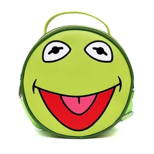 The Muppets Kermit Face Round Crossbody Bag