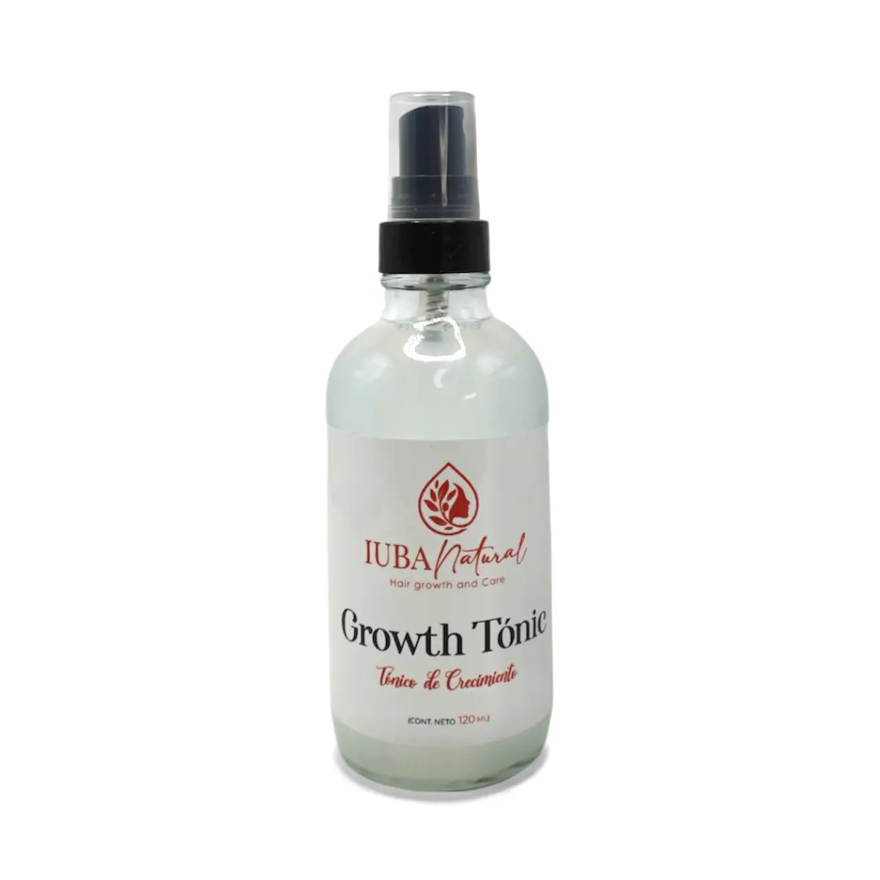 IUBA NATURAL Growth Tonic Hair Growth & Scalp Care 4 oz for Enhanced Hair Health Natural Ingredients