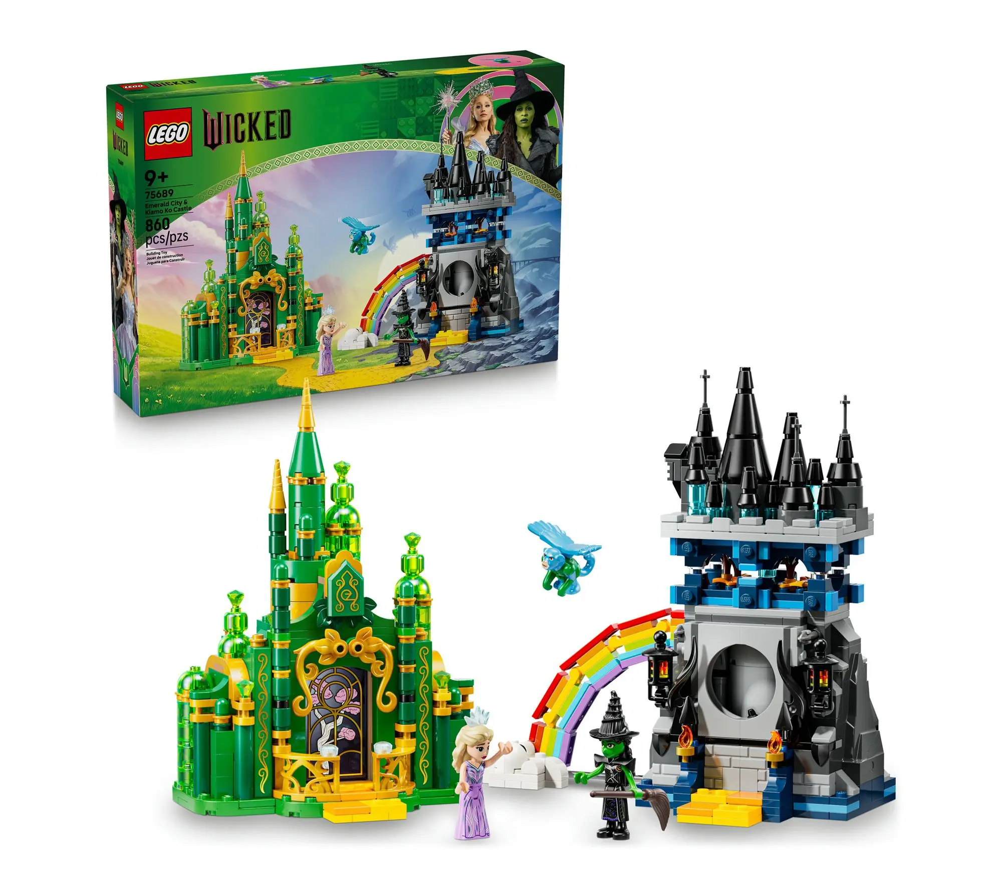 LEGO Wicked Emerald City & Kiamo Ko Castle Adventure Gift Buil LEGO Wicked Emerald City & Kiamo Ko Castle Adventure Gift Buil