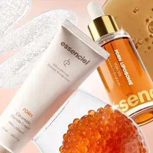 Essenciel PDRN Salmon DNA Skincare Set – Liposome Serum + Ceramide Capsule Cream | Barrier Repairing, Hydrating, Plumping & Skin Renewal | Cares for Look of Fine Lines, Dull & Dry Skin | For Youthful Glass-Looking Skin (30ml + 50ml)